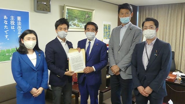衆議院比例代表73歳定年制堅持を申し入れ