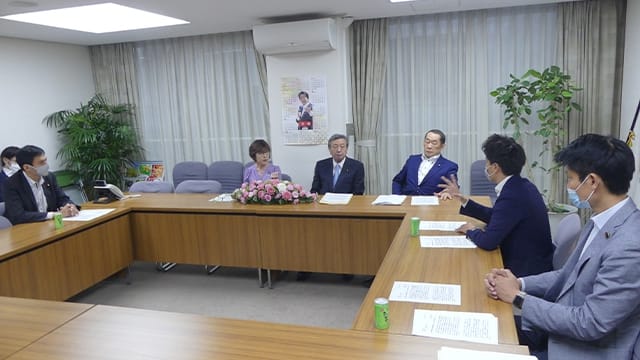 衆議院比例代表73歳定年制堅持を申し入れ