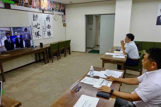 全国青年部長・青年局長、学生部合同オンライン研修会を開催