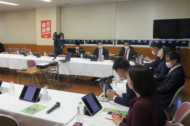 牧島青年局長就任後、初の中央常任委員会を開催!