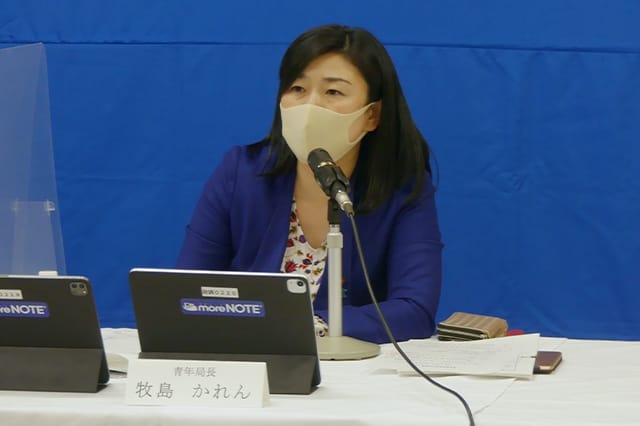 青年局中央常任委員会をオンラインで開催・二階俊博幹事長ら党執行部に申し入れ