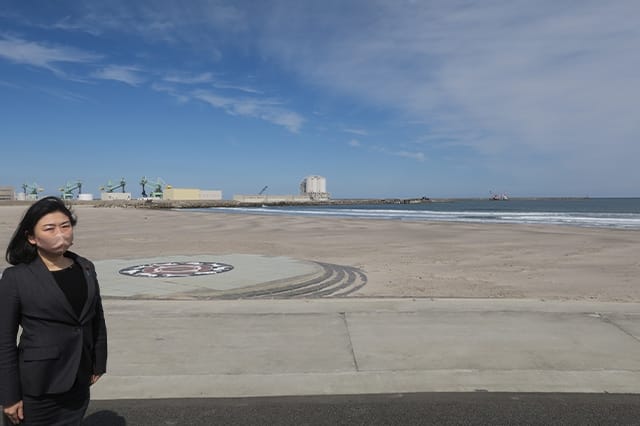 牧島かれん青年局長が福島を訪問