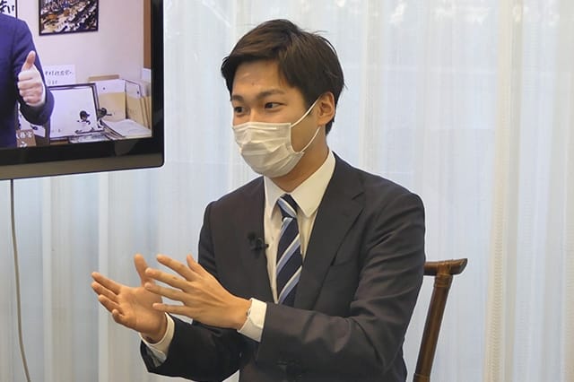 青年局のCafeSta番組「DIVE into 永田町～私たち学生インターン～」に稲田朋美事務所の瀧さん、中村裕之事務所の河野さんが出演