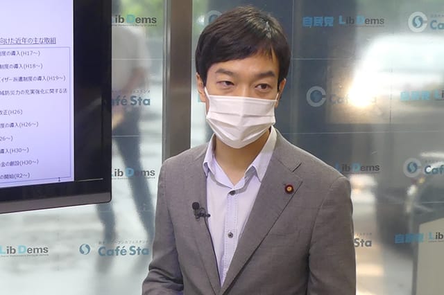 政策実践プロジェクトで「消防団員の処遇の改善等について」を解説