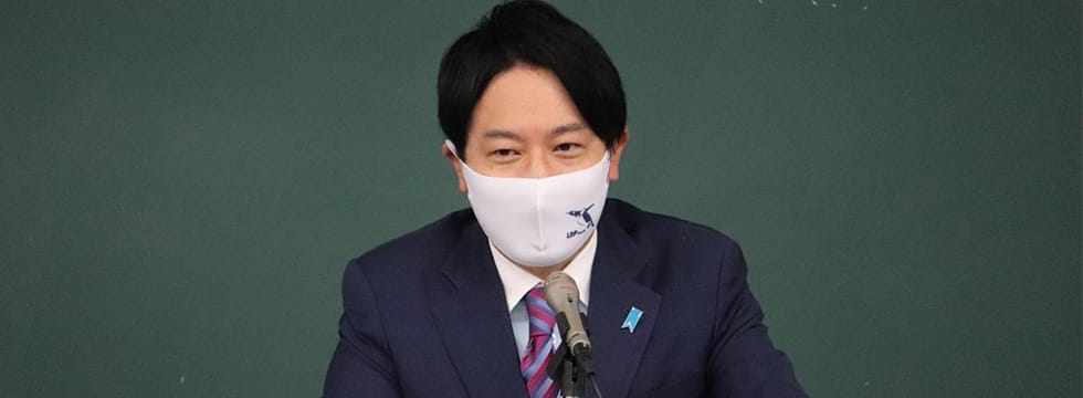 小倉青年局長が早稲田祭で講演