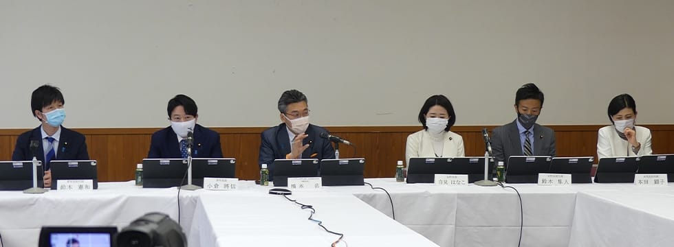 青年局定例会議と女性局役員会を合同開催