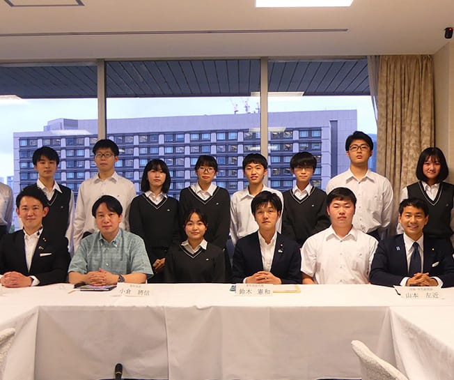 自民党青年局×郁文館グローバル高等学校 Real Youth Project 意見交換会を開催！