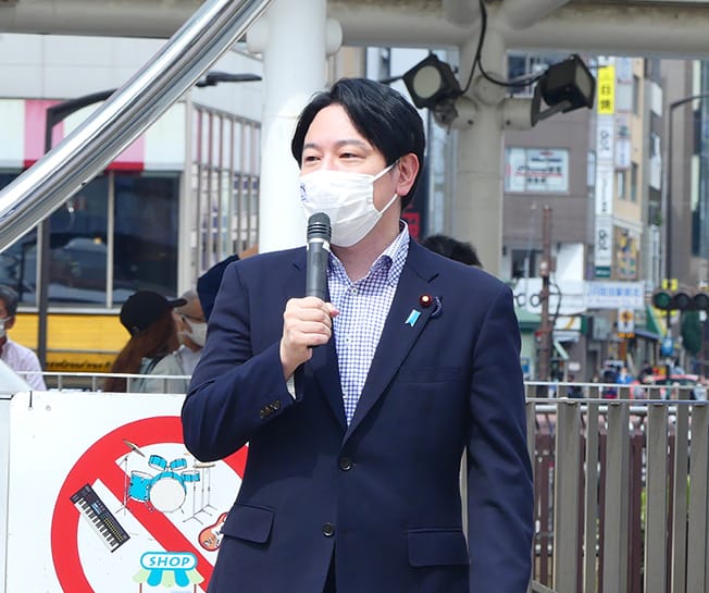 北朝鮮による拉致問題の解決を主なテーマに青年局全国一斉街頭行動を実施