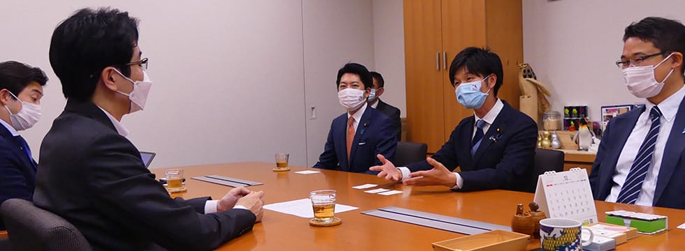 公明党青年委員会と対談