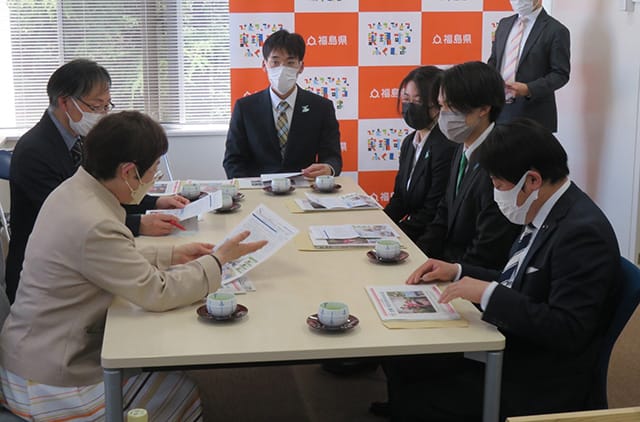 福島県連学生部が「東日本大震災ふくしまこども寄附金」を寄付