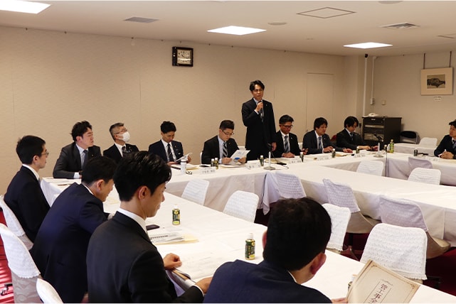 全国管工事業協同組合連合会青年部協議会との意見交換会
