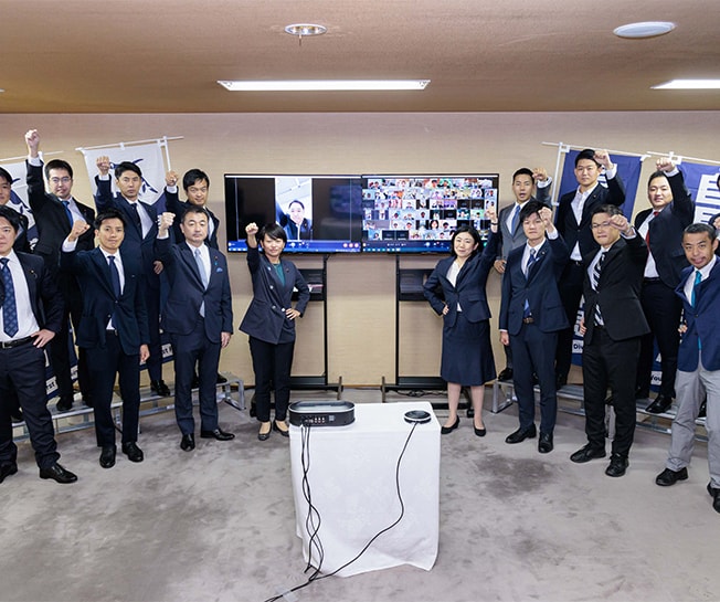 第50回衆議院議員総選挙青年局オンライン総決起大会を開催