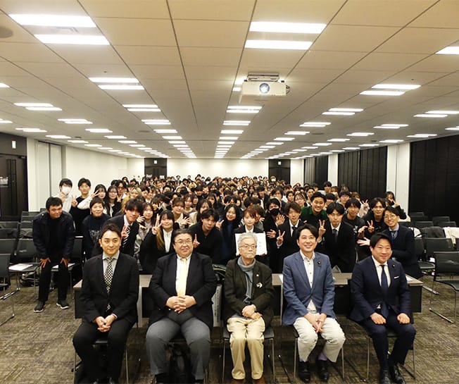 未来自治体2026 決勝大会に坂本竜太郎学生副部長が出席