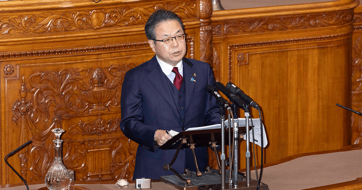 第212回臨時国会における世耕弘成参議院自民党幹事長 代表質問